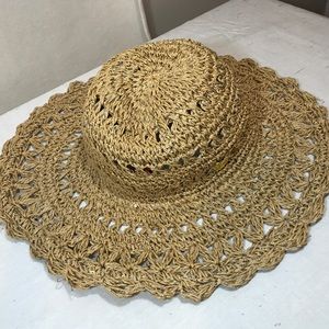 Betsey Johnson Summer Wide brim hat